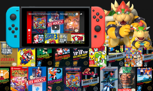 play classic nes games on switch