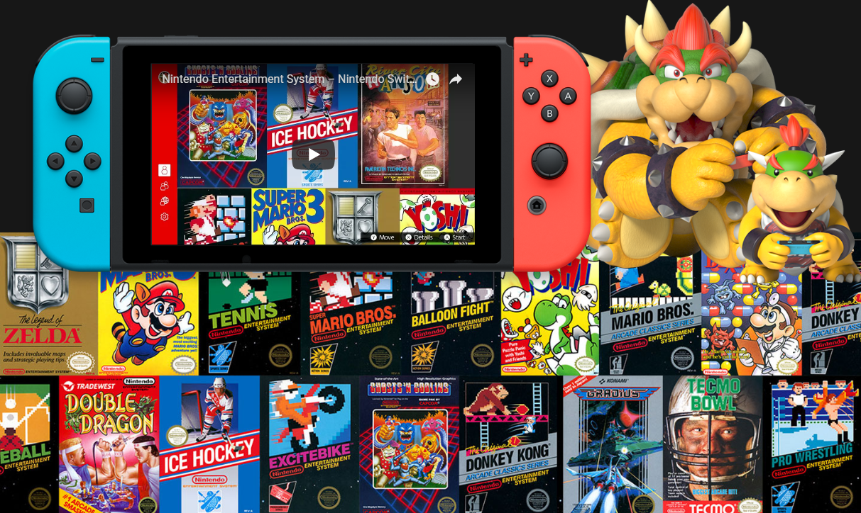 Switch nes on sale games offline