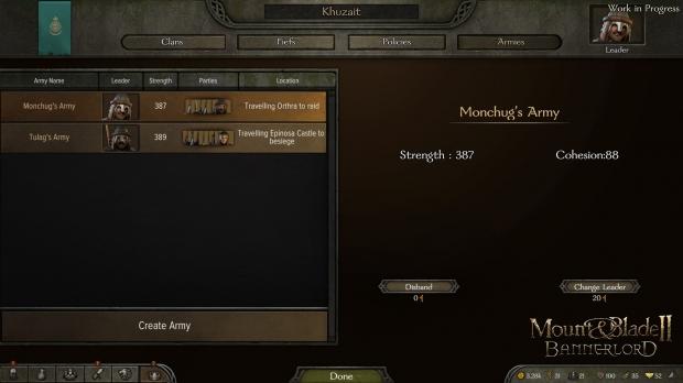 Mount & Blade II: Bannerlord dev blog 'Kingdom Management' 05