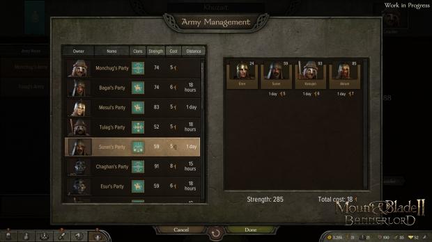 Mount & Blade II: Bannerlord dev blog 'Kingdom Management' 06