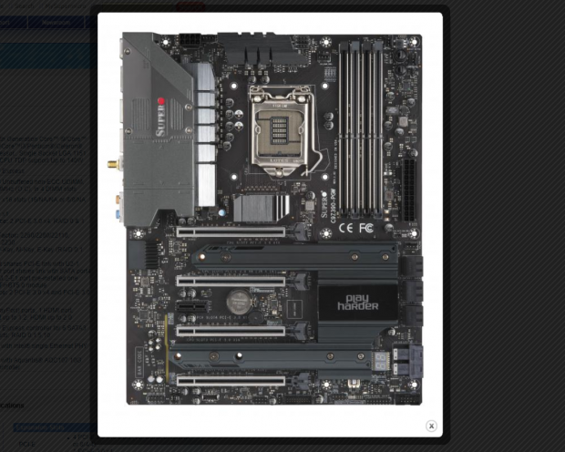 Open enlarged image Supermicro's C9Z390-PGW marries PEX8747 and 10G LAN to Z390