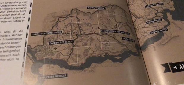 Leaked Red Dead Redemption 2 map shows familiar locations