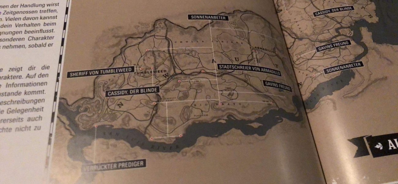 Red Dead Redemption 2 - Full in-game Map 