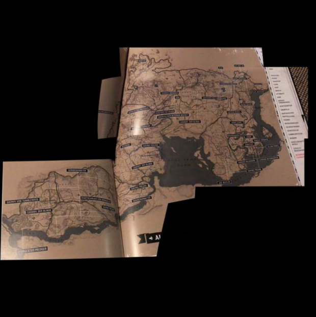 Red Dead Redemption 2 Map: Full RDR2 World Map in HD