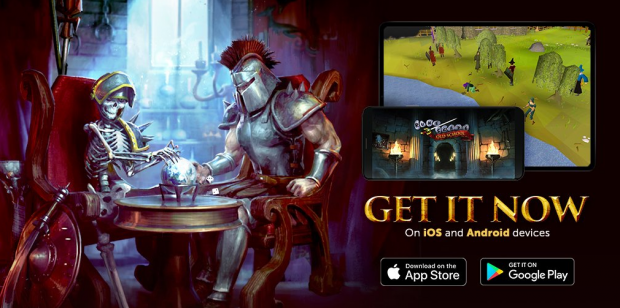 Open enlarged image Old School RuneScape Mobile launches, 'no exp' waste is real