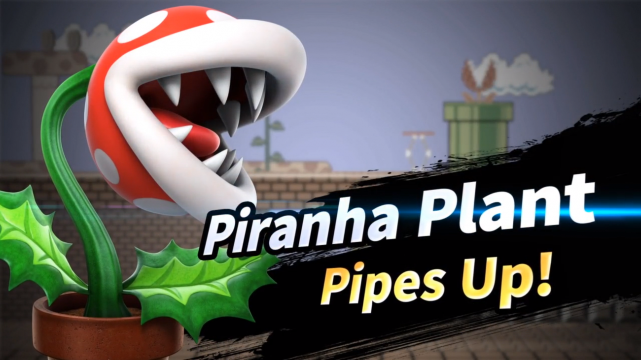 Piranha Plant Pre Order Fighter Announced For Smash Ultimate 