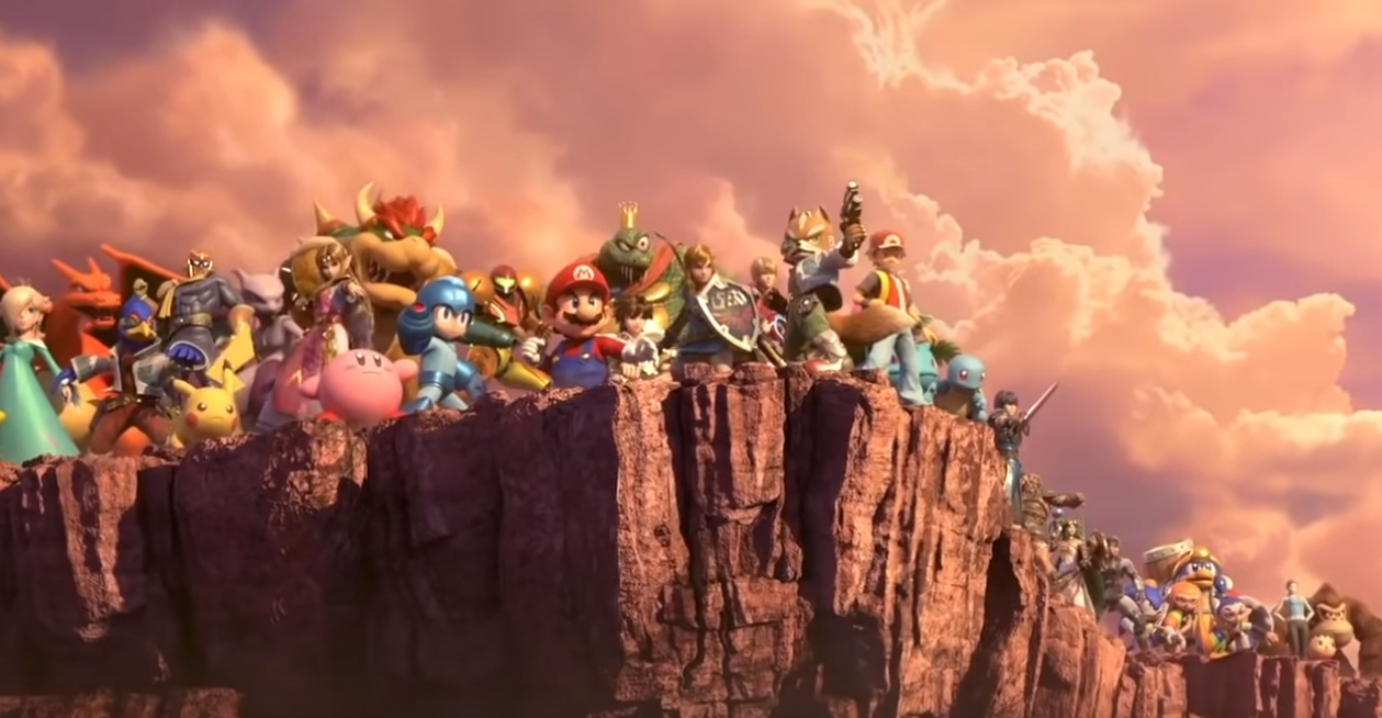 Super Smash Bros. Ultimate Infinity War trailer 'snap'