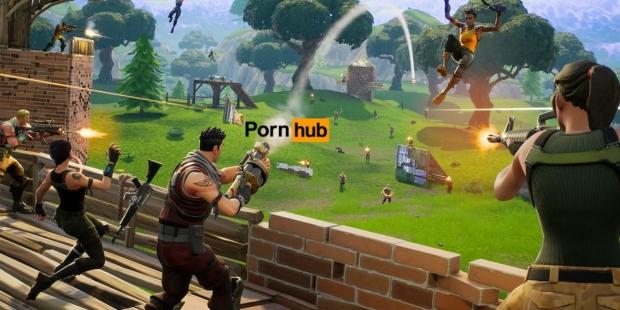 Open enlarged image Fortnite was 15th most searched for term on Pornhub in 2018