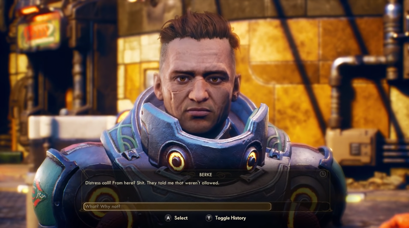 Here are 20 more minutes of The Outer Worlds gameplay from TGS