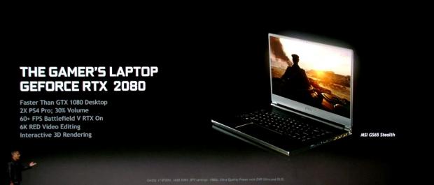 GeForce RTX gaming laptops: Battlefield 