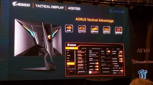 AORUS introduces world's first gaming OLED monitor with