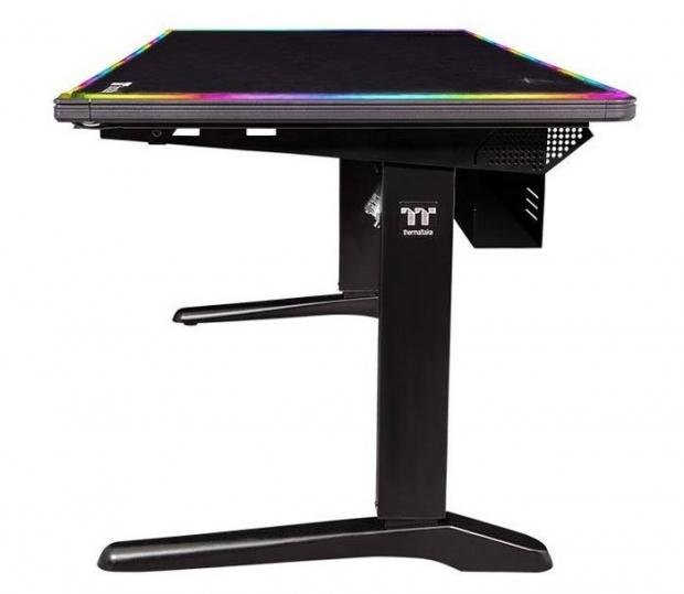 Themaltake unveils gaming desk with RGB that costs 1199