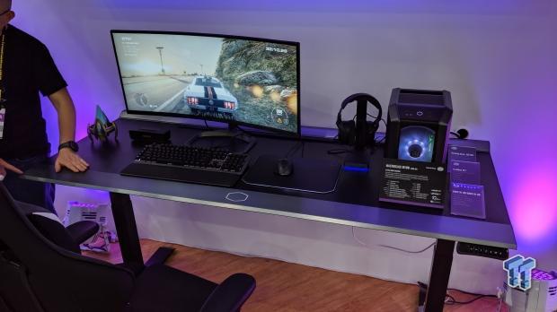 Cooler Master steps into the gaming desk market at Computex 04