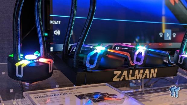 Zalman shows off its array of cooling products at Computex 11 Zalman shows off its array of cooling products at Computex 11
