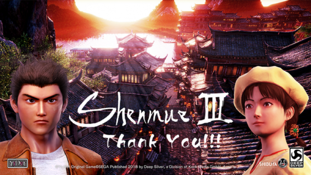 Deep Silver officially delays Shenmue III until Nov 19, 2019 | TweakTown.com