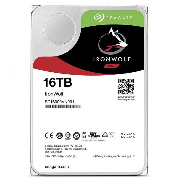 Open enlarged image Seagate cranks it up to 16TB with IronWolf and Exos Series