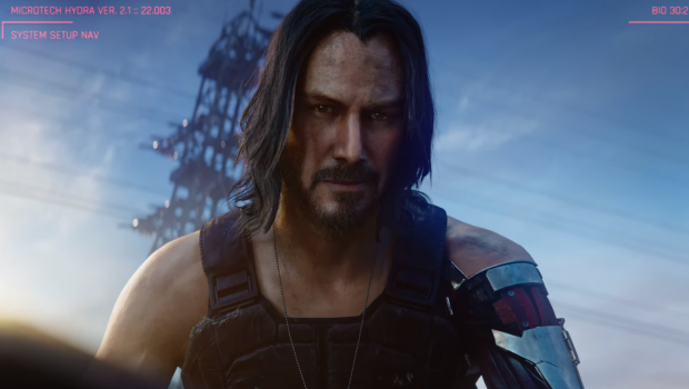 Open enlarged image Keanu superfan earns free copy of Cyberpunk 2077 at E3 2019 | TweakTown.com
