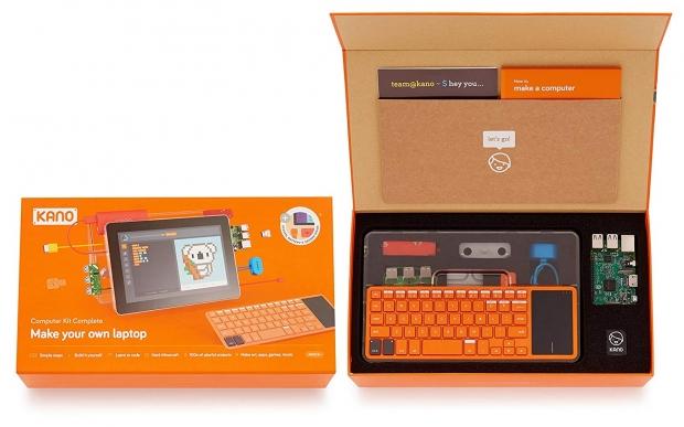 Open enlarged image Microsoft's new Kano PC: DIY rig for kids to build at school