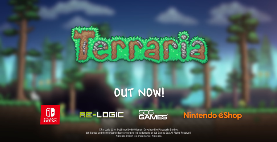 Terraria nintendo switch co op shop