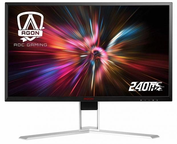 Open enlarged image AOC's new AGON gaming monitors have 0.5ms response time