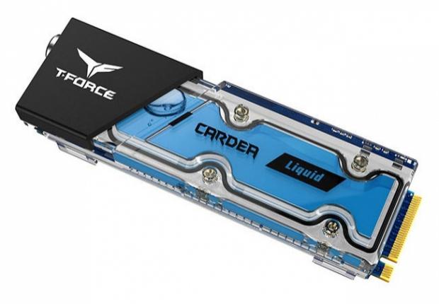 TEAMGROUP introduces the T-FORCE CARDEA liquid cooled SSD 09