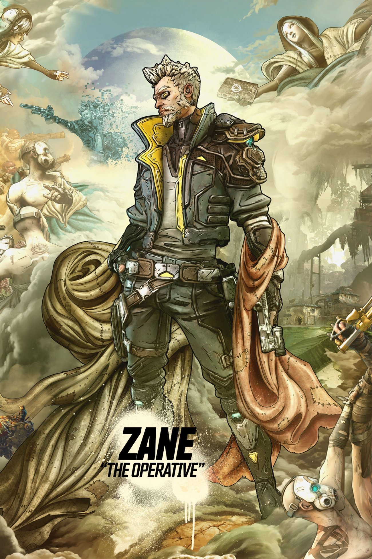 Borderlands 3s New Character Zane Is An Irish Hitman