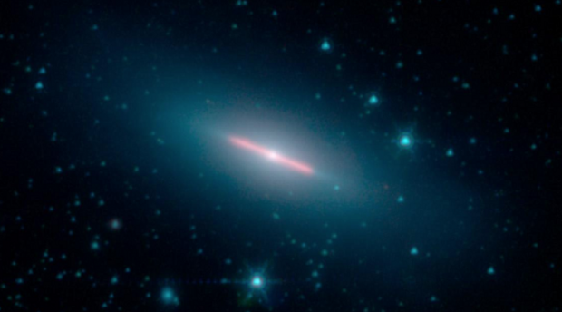 NASA snap image of edge-on galaxy similar to our Milky Way | TweakTown.com