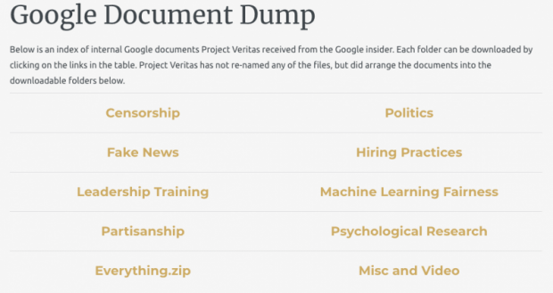 Google insider drops 950 pages and a laptop to DOJ over political bias 07