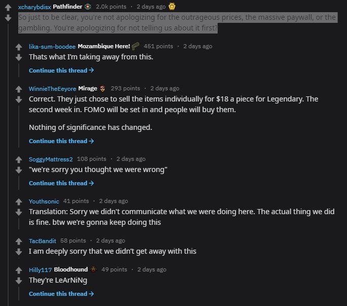 Respawn calls Apex Legends players 'ass-hats' and 'freeloaders' 08