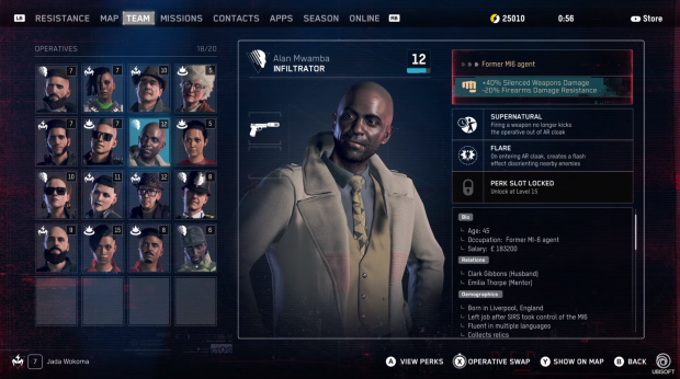 Watch Dogs Legion's Characters