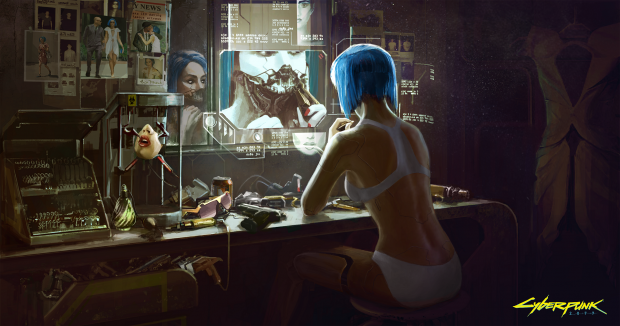 cyberpank panties girl - Cyberpunk sexy girls