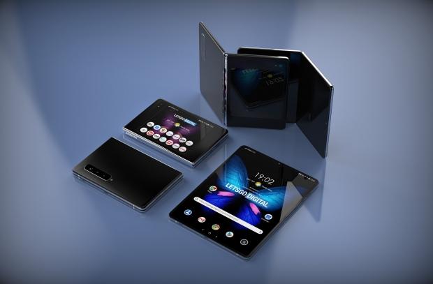 galaxy folding phone 2020