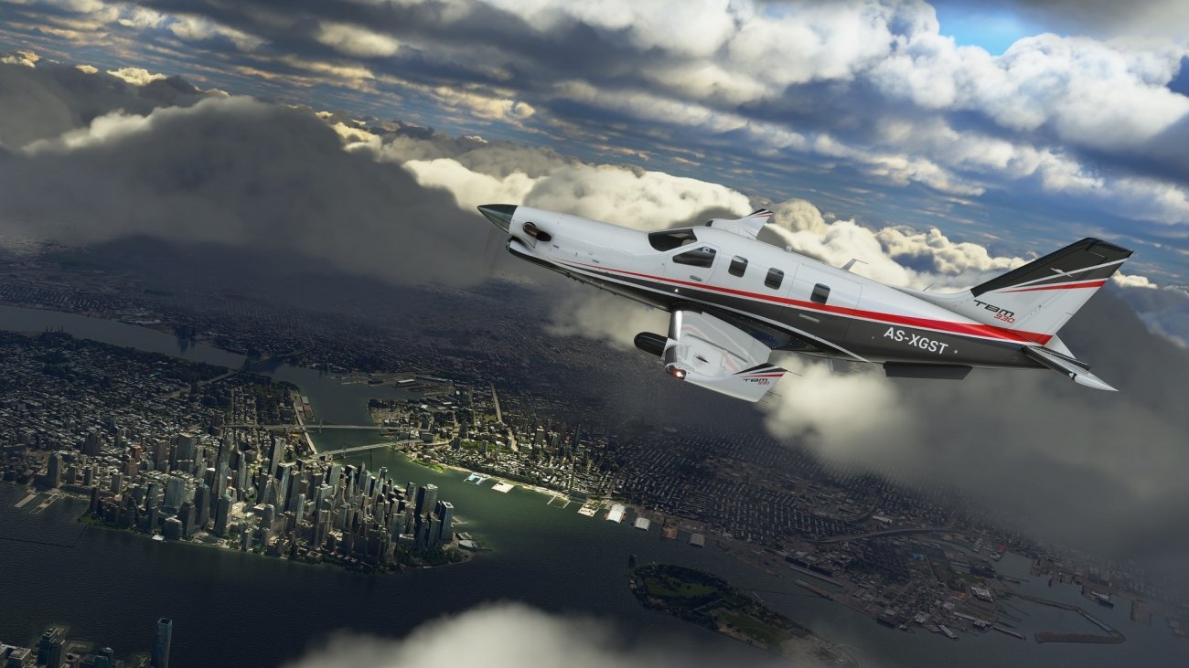 How much streaming data does Microsoft Flight Simulator 2020 use