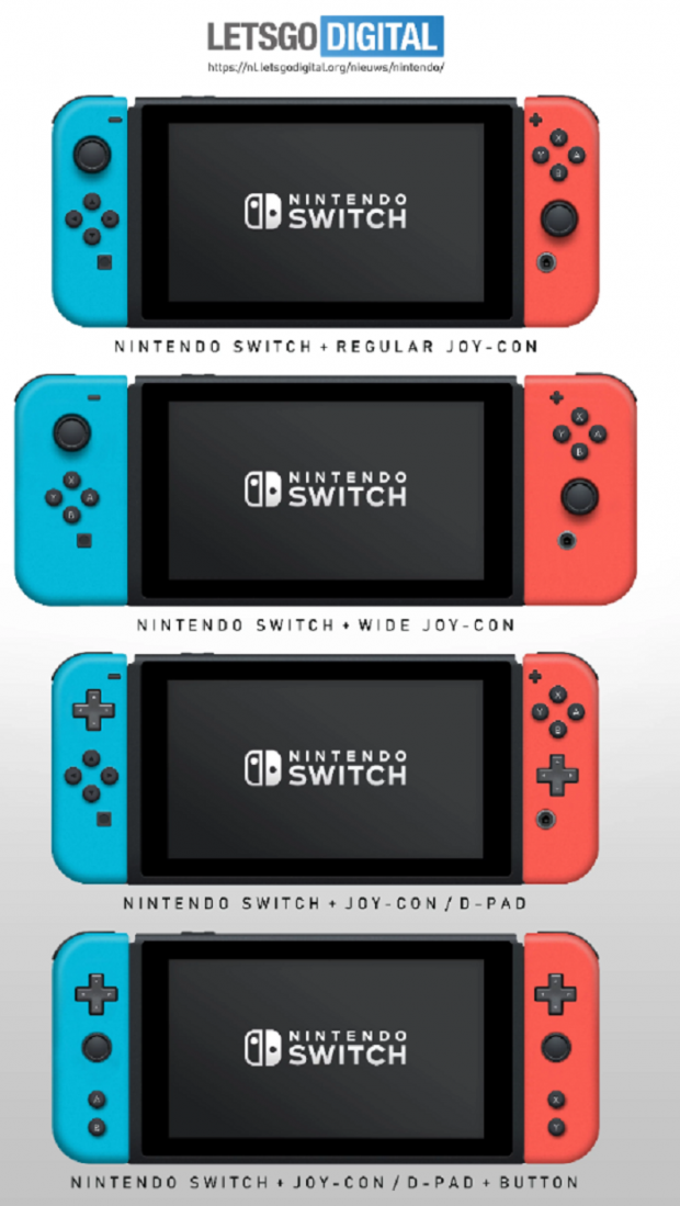 Nintendo Switch Joy Con Model Patents Super Wide D Pad No Joy Stick Tweaktown