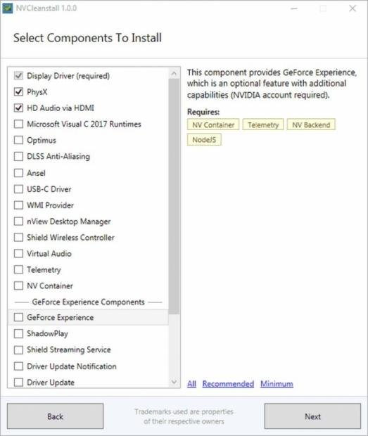 nvidia cleanup utility