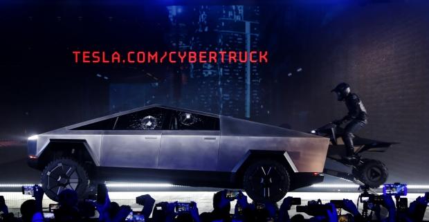 Tesla truck online and atv