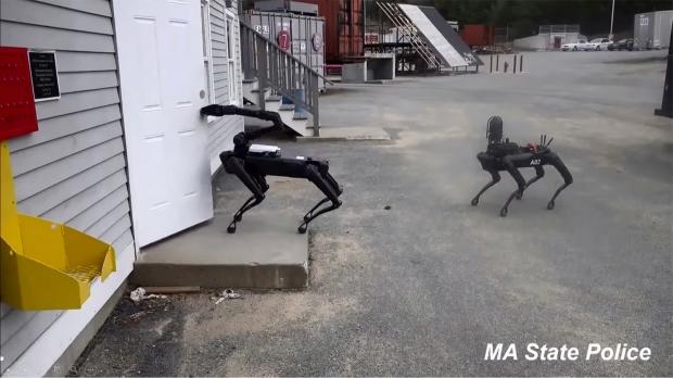 Black Mirror becomes reality: Massachusetts police tests robot dog | TweakTown.com