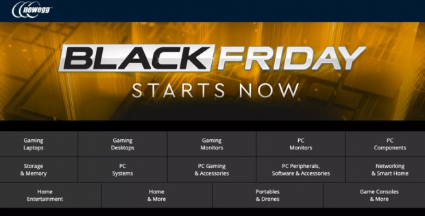 PC Gaming Black Friday Deals at Newegg