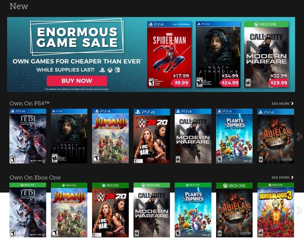 redbox xbox one games