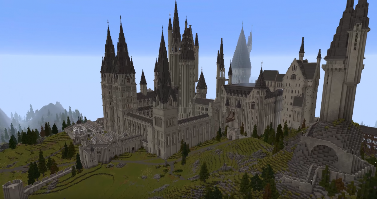 There's been an entirely new Harry Potter game created in Minecraft