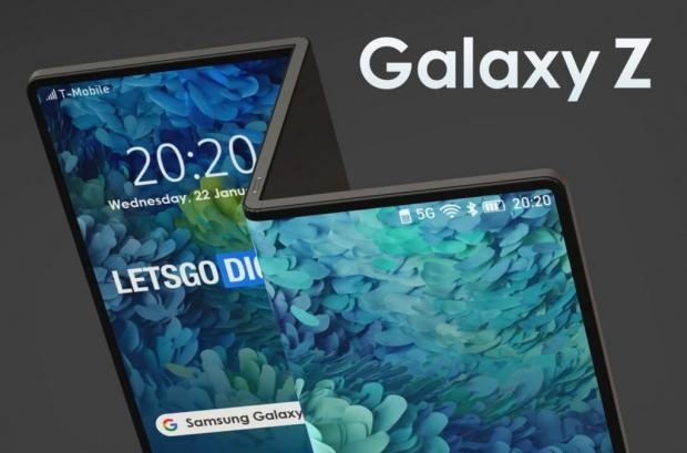 Samsung Galaxy Z: new foldable phone folds into 'Z' shape