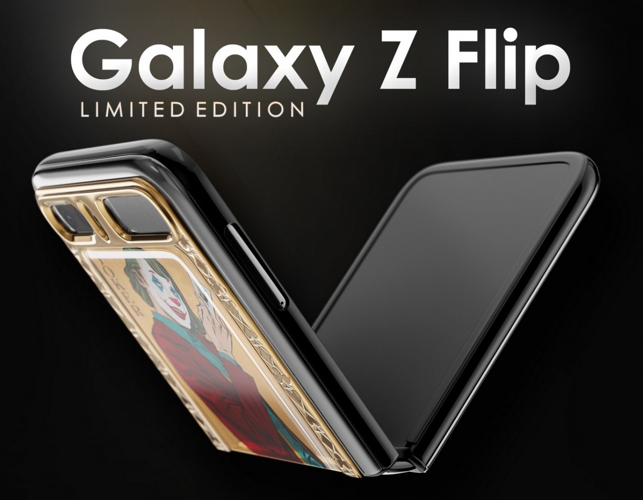 Samsung Galaxy Z Flip Joker & Harley Quinn smartphone costs $5210