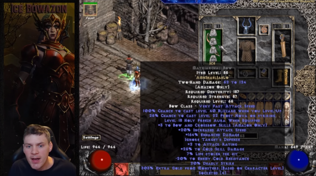 diablo 2 blizzard build