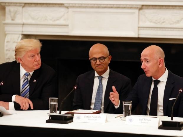 Microsoft's $10b Pentagon contract now in limbo, Amazon blames Trump