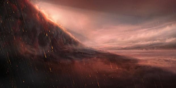 Open enlarged image Researchers spot extremely hot exoplanet that rains iron droplets