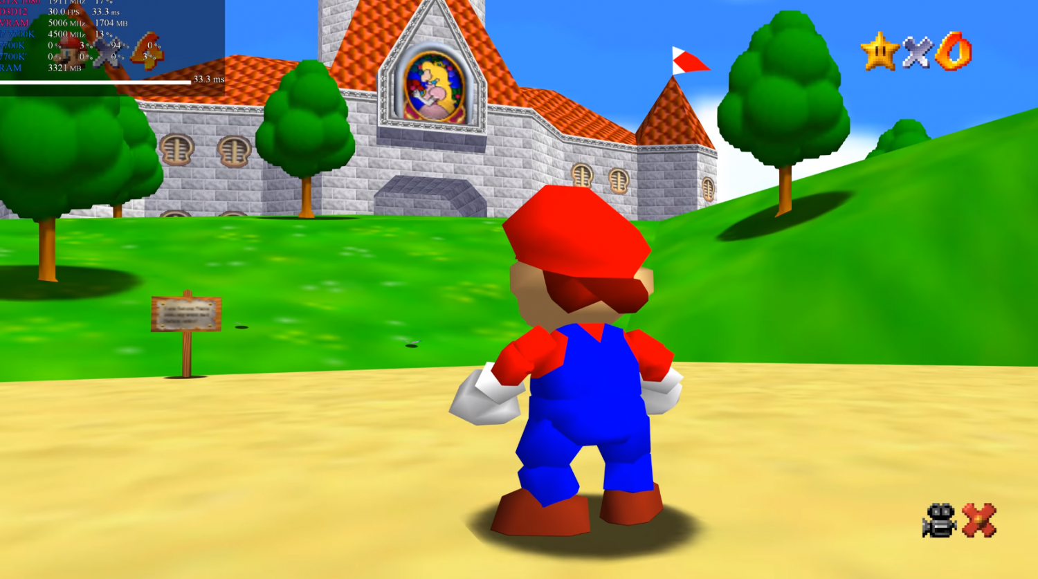 Mario 64 mod. Марио 64.