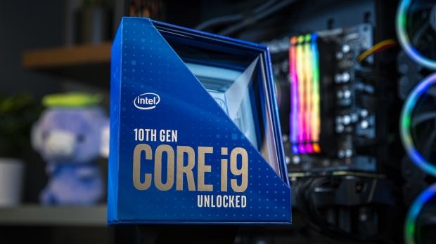 Open enlarged image Intel's new Core i9-10900K already overclocked to 5.4GHz