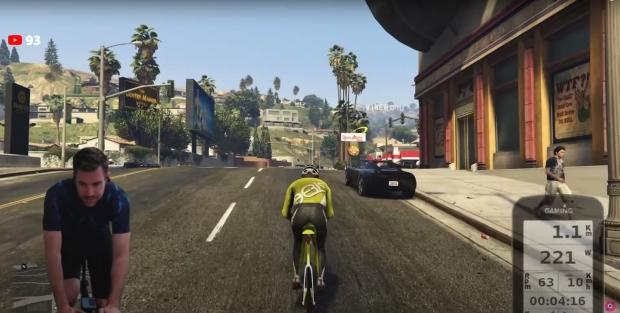 This GTA V mod lets you ride your own bike around Los Santos