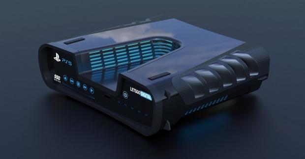 PlayStation 5 dev kit cooling system: vapor chamber, 6 fans being used