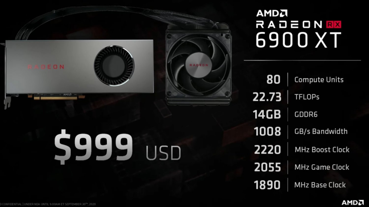 AMD Radeon RX 6900 XT: Big Navi costs 